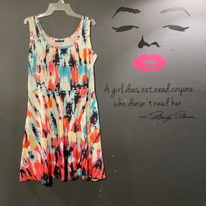 Sleeveless sun dress